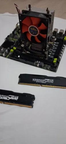 Kit Xeon x99 completo (Placa mãe, processador, cooler, memórias rams e fonte)