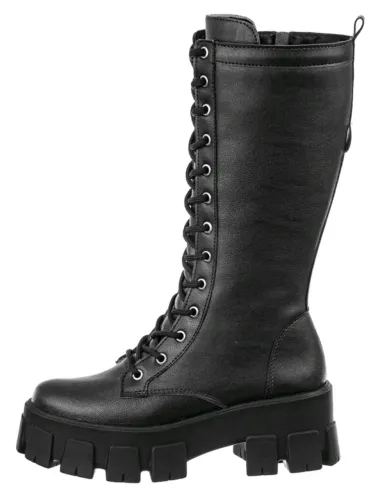 bota cano alto coturno tratorado shein (gigil)