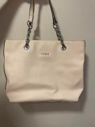 Bolsa Guess Original Nude com Alças de Corrente