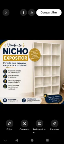 Vende se móveis pra loja .