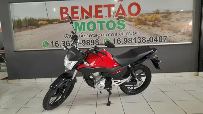 HONDA CG 160 START ES VERMELHO 2026