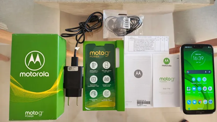 MOTOROLA G7 POWER 64 GB - AZUL NAVY
