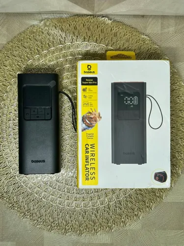 Bomba de Ar sem Fio Baseus - Portátil, Potente e Multifuncional