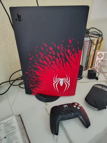 Ps5 edição limitada Marvels homem aranha.