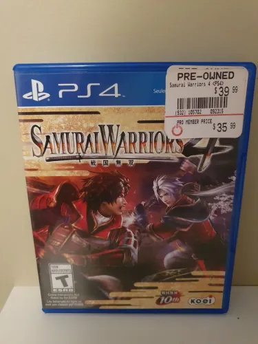 Jogo PS4 Samurai Warriors