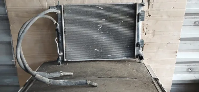 RADIADOR E CONDENSADOR HYUNDAI HB20 ALTOMATICO 2014 A 2019 ORIGINAL