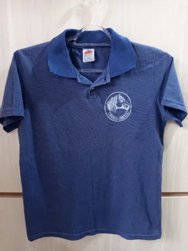 Camiseta polo gaúcho infantil, Tam 14
