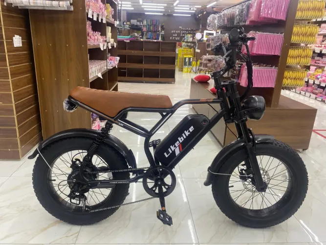Bike Eletrica 750w 7 marchas 2 pessoas