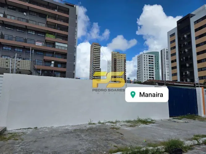 Terreno para alugar, 390 m² por R$ 8.000/mês - Manaíra - João Pessoa/PB