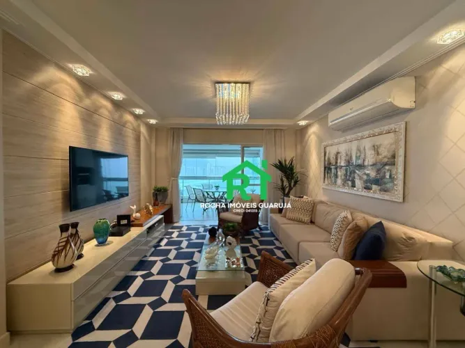 Apartamento frente mar com 4 quartos (4 suítes), 2 vagas e lazer à venda em Jardim Astúria