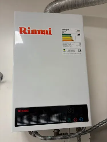Aquecedor de Água Rinnai 12L/min