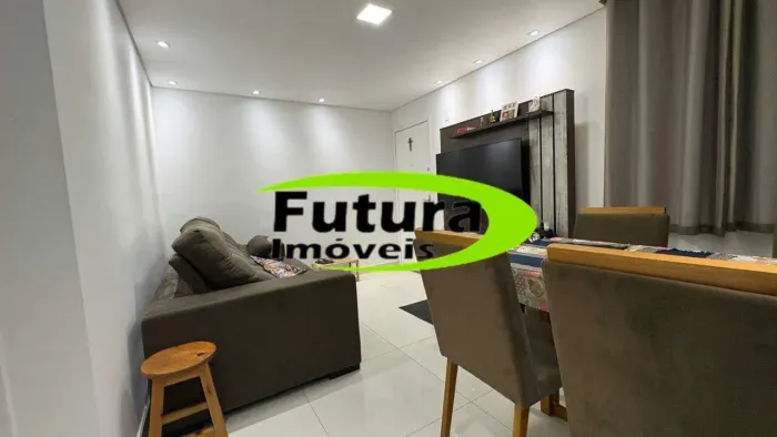 Lindo apartamento de dois quartos, todo reformado, no Residencial Estrela do Oriente