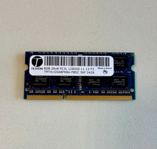 Memória 8gb DDR3 para notebook 