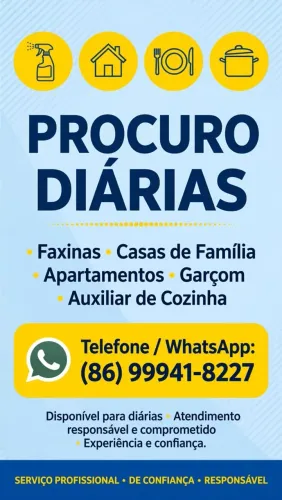 A procura de diária 