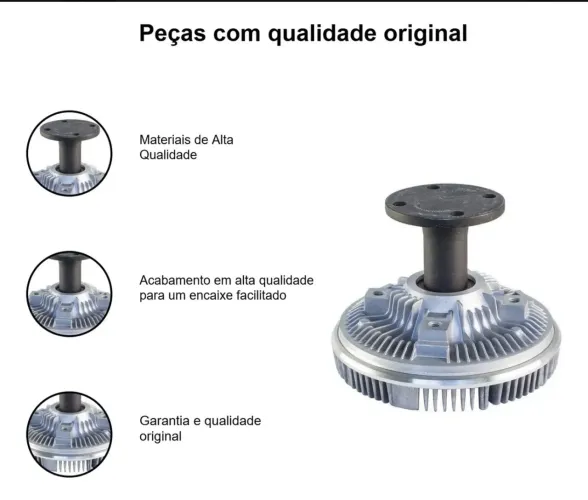 Embreagem Viscosa 1484