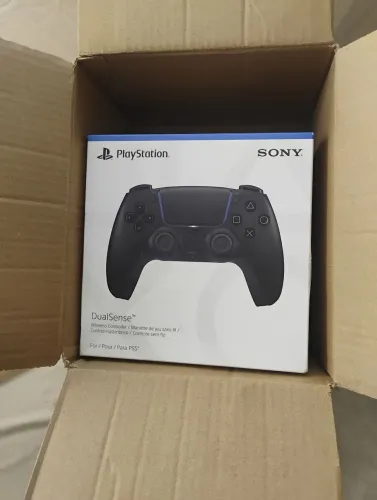 CONTROLE DO PS5 PRETO NOVO