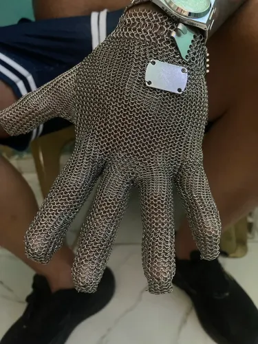 Luva de segurança de aço 