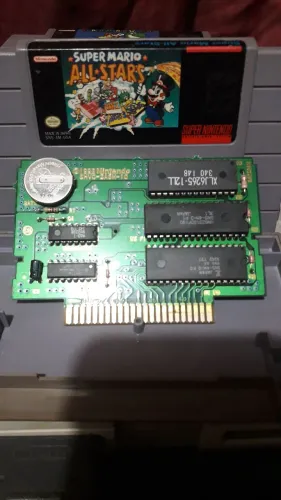 Fita Super Mario All Star original Super Nintendo