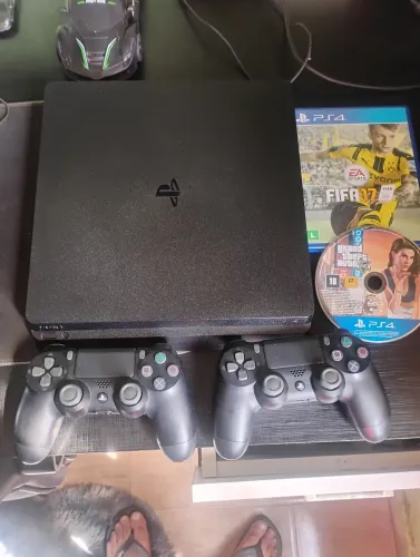 Ps4 slim 1 tera firmware 10.0 pronto para destrava