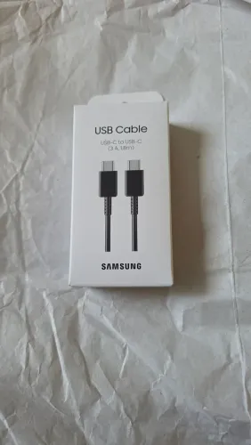 Cabo USB-C (1.8) Lacrado Samsung Original Preto