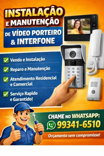 INTERFONE E VIDEO PORTEIRO