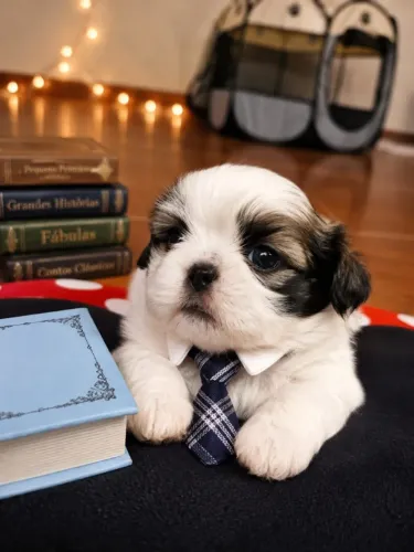 Filhotes de Shih-tzu - machos e fêmeas ?