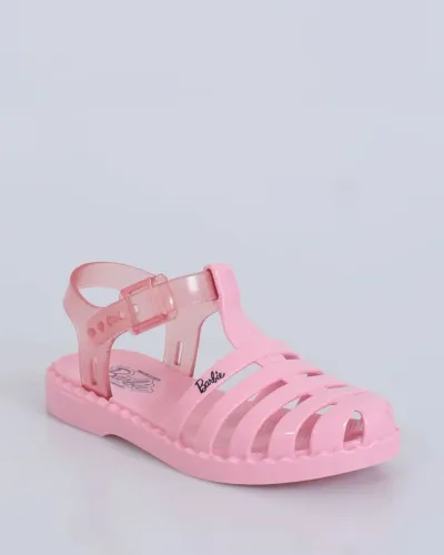 Sandália Infantil Aranha Barbie Grendene Kids Rosa