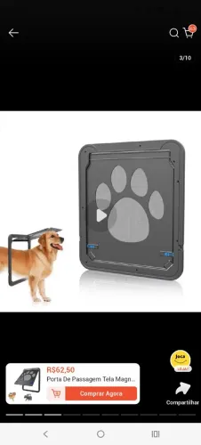 Portinha pra cachorro ou gato novíssimo
