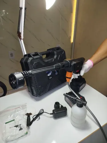 Lavadora de Alta Pressão 6 em 1 Premium - Bateria de Longa Duração, 300W,