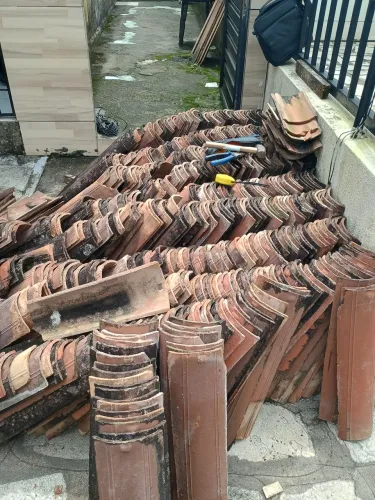 telhas para doação