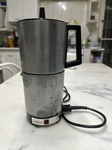 Cafeteira Elétrica Sunbeam Vintage - Automática - Metal - Funcionando perfeitamente