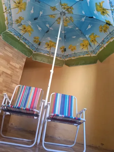 Guarda Sol Gigante - Praia - Reforço Duplo