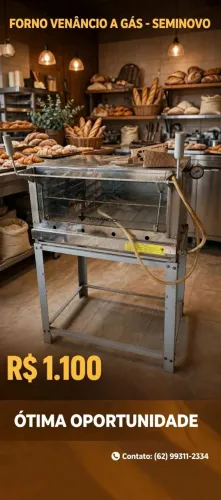 Forno Venâncio a gás