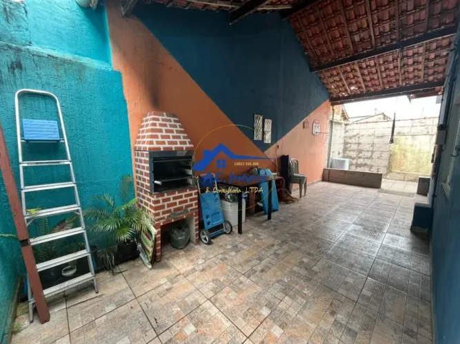 Casa de Condomínio Térrea em Jardim Imperador - 450mts da Praia!!
