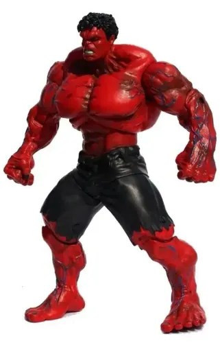 Red Hulk Vermelho  compatível  Marvel Select Diamond 25 cm