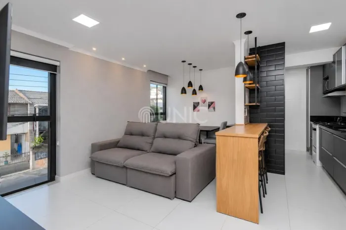 Apartamento mobiliado 2 dormitórios 1 vaga Bairro São Francisco de Assis - Cambo