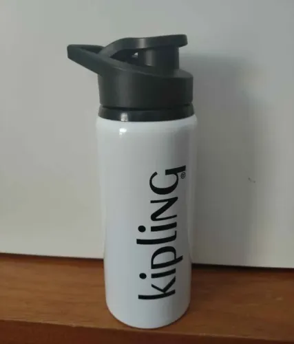 Garrafa de água squeeze com alça da Kipling nova
