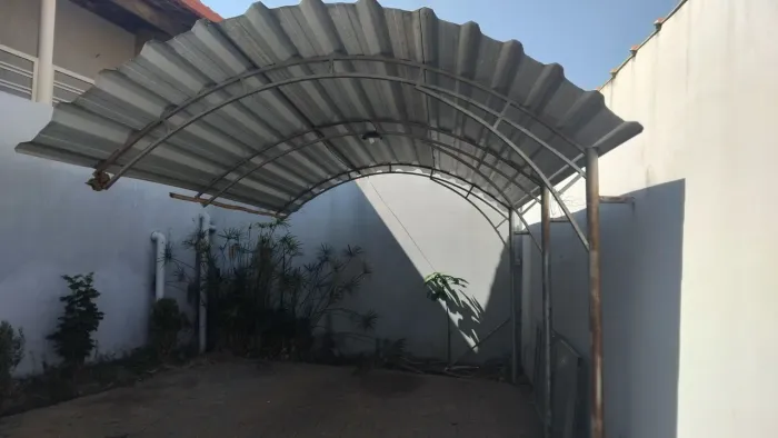 Garagem metálica