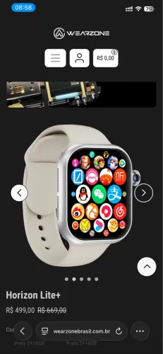 SMARTWATCH WEARZONE LITE +