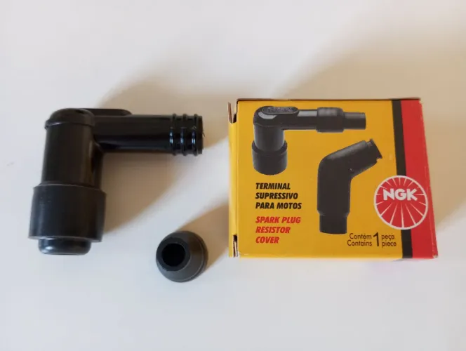 Cachimbo NGK Original Novo Para Motos Honda, Suzuki,Dafra,Yamaha,Kavasaki etc ..