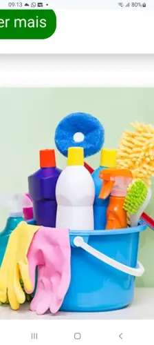 FAXINEIRA COM REFERÊNCIAS