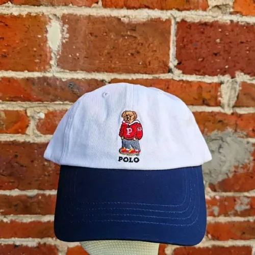 Boné Polo Ralph Lauren Bear P Original com Aba Personalizada 