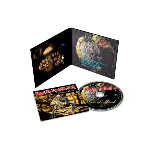 Iron Maiden Piece of Mind CD - (Digipack) - LACRADO - NACIONAL - 2015 REMASTERED