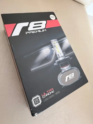 Par de Lâmpadas LED Premium R8 H8/H9/H11/Hb3 