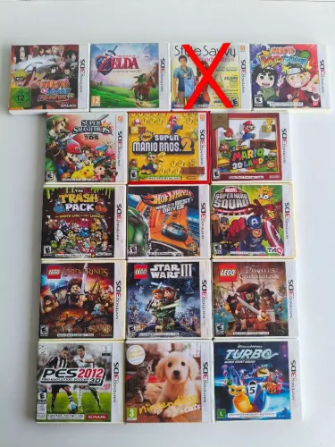 Nintendo 3Ds Jogos Originais - Valores na Descrição