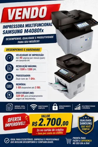 Impressora Samsung M4080fx