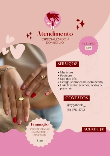 Manicure a domicílio