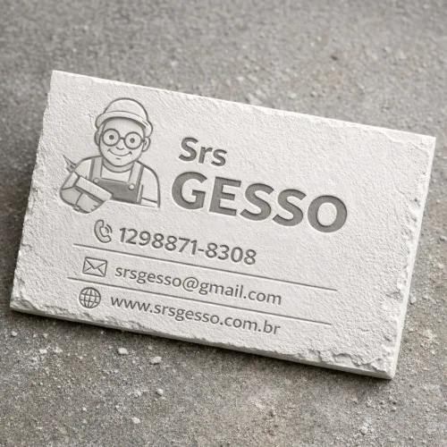 Tudo em gesso 