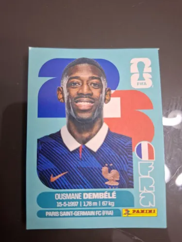 FIGURINHA DE  DEMBÉLÉ BOLA DE OURO E CAMPEÃO DA CHAMPIONS! ?