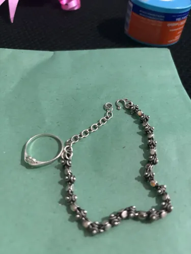 Pulseira e anel